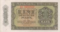 Gallery image for German Democratic Republic p9b: 1 Deutsche Mark